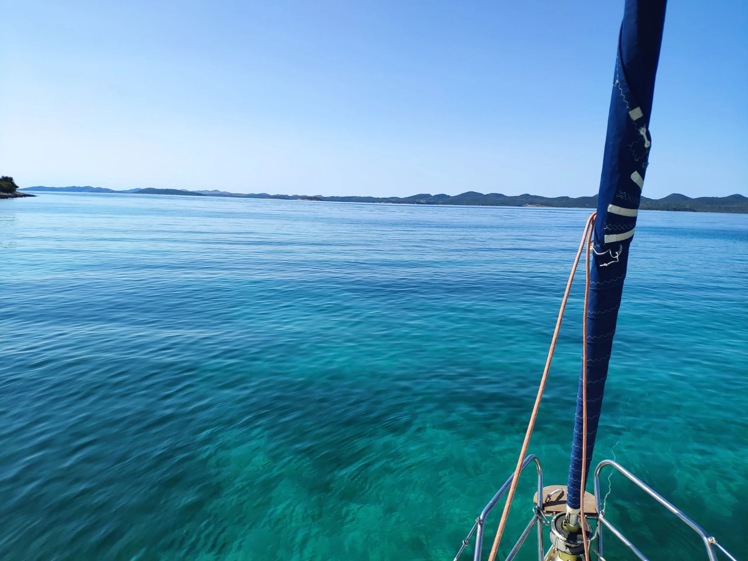 Skipper for Hire in Croatia - At the anchor