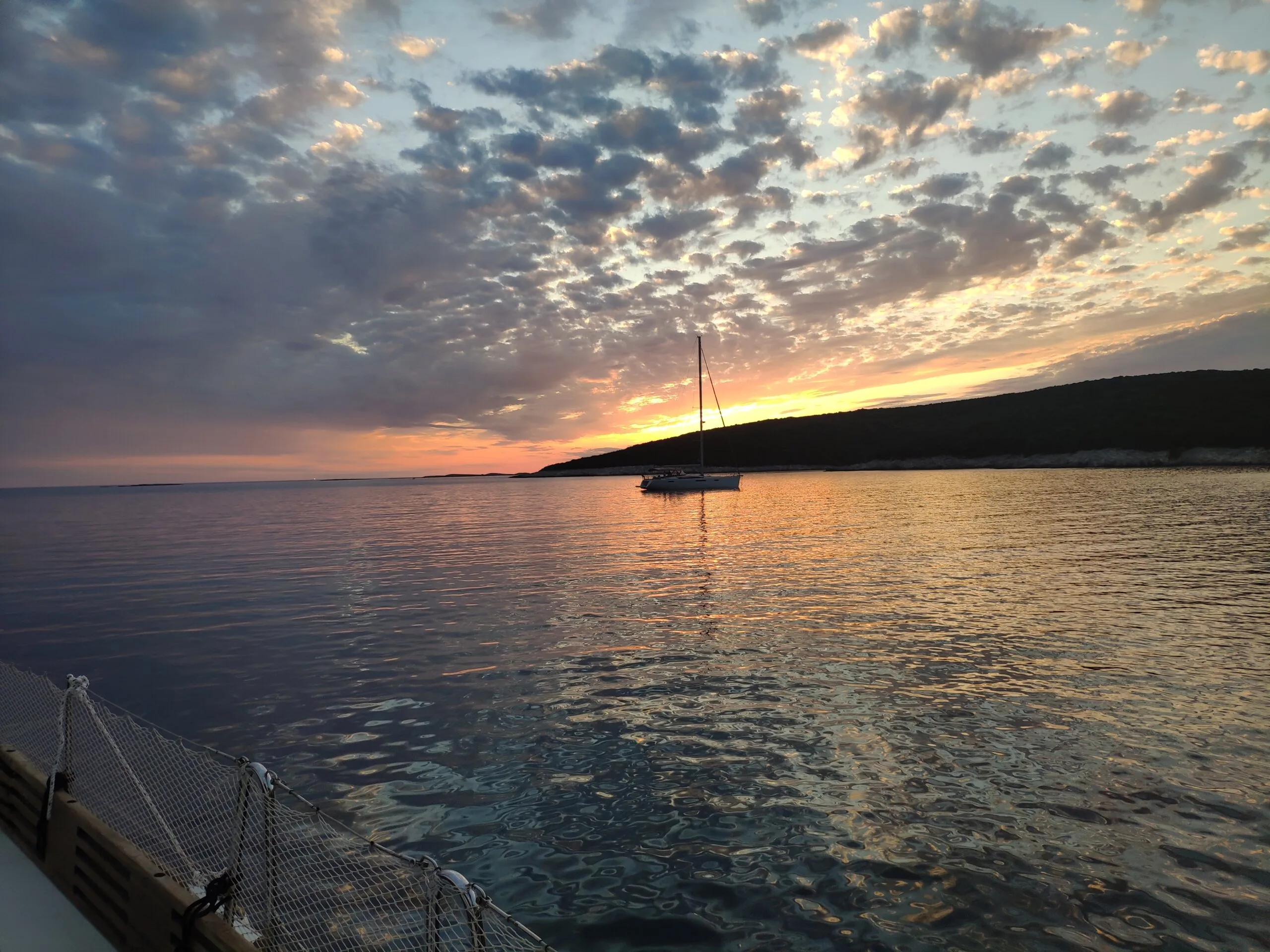 Skipper for Hire in Croatia - Sunset